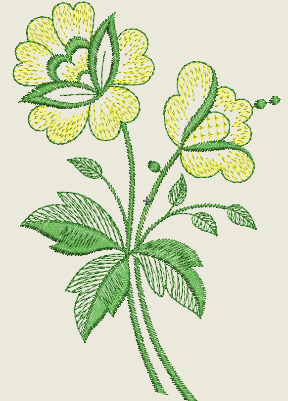 Free Embroidery Design: Lilies  Flower machine embroidery designs, Flower  embroidery designs, Free machine embroidery designs patterns