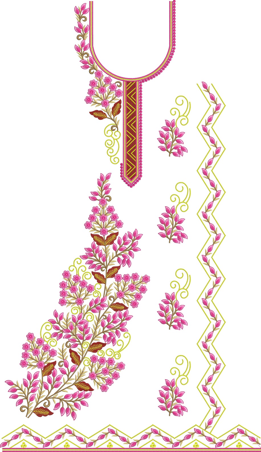 Dresses for Ladess in new Embroidery design Download