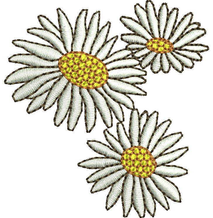 Flowers free machine embroidery designs-21