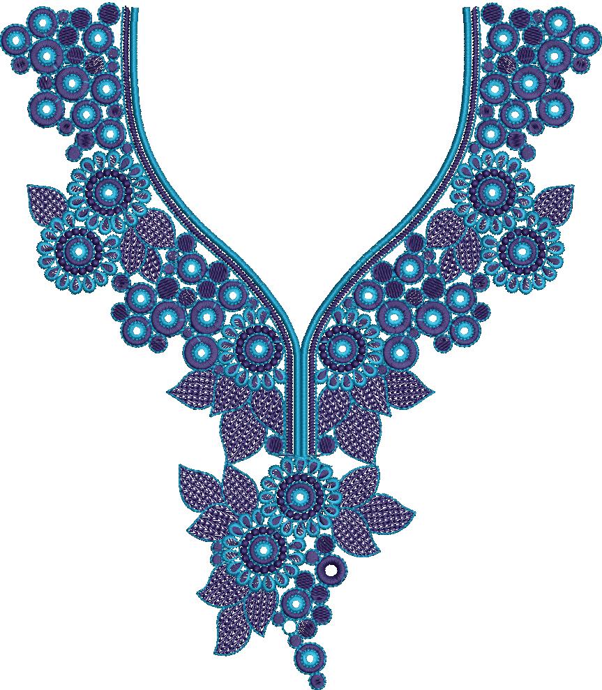Arabic Neck Embroidery Designs (21)