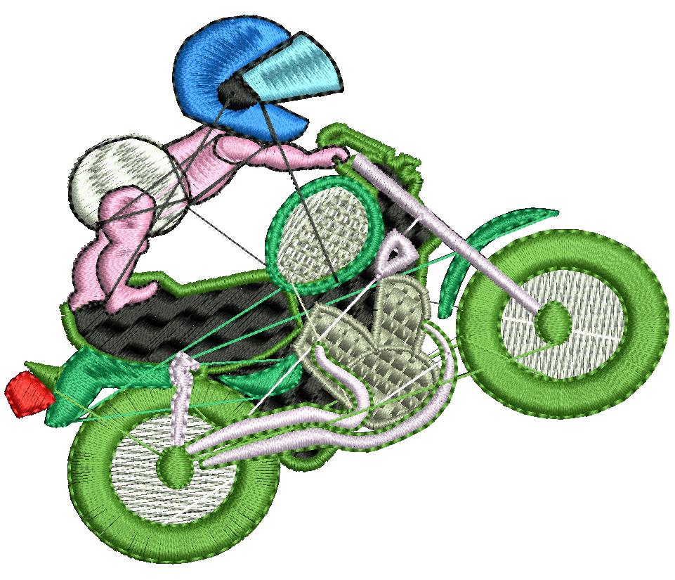 bebe moto ilustración de Stock