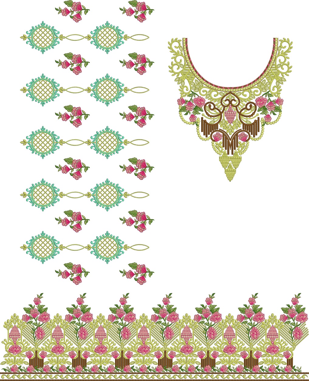 Latest Indian Embroidery Dress Design (1)