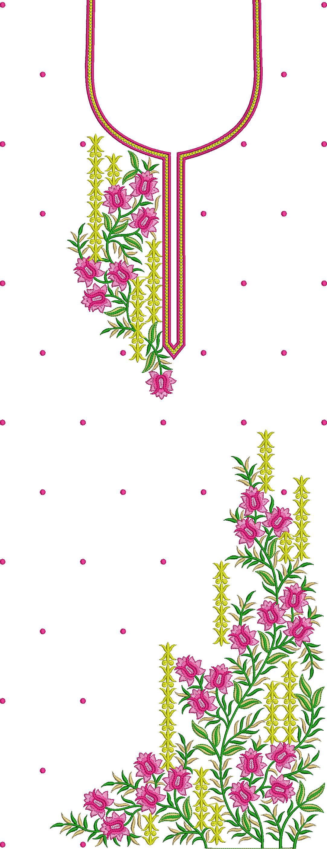 dress karahi designs Full Part Woman Dress Embroidery Design, Free Suit Design (127)