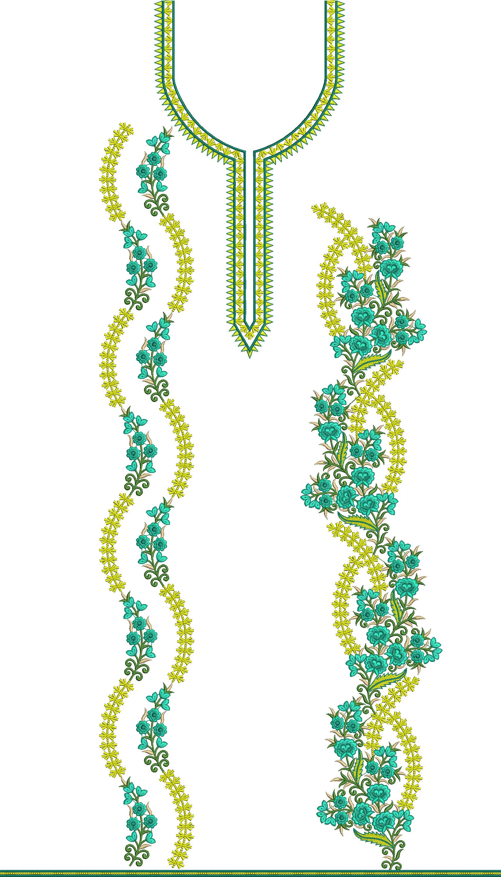 kurti designs, Woman Indian Embroidery Dress Design, Free Suit Design (231)