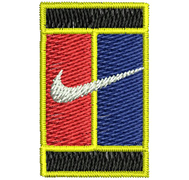 Leopard Nike Logo Embroidery Design - Emblanka